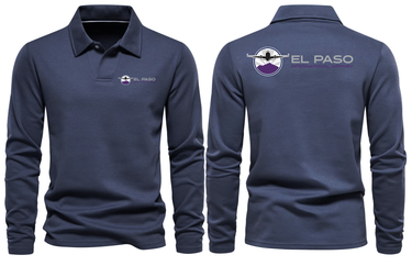 EL PASO AIRPORT LONG SLEEVE POLO